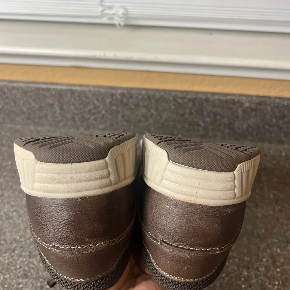 Orthofeet 428 Mens Sz 13 M Brown Comfort Casual Walking Driving Shoe Lace Up Low